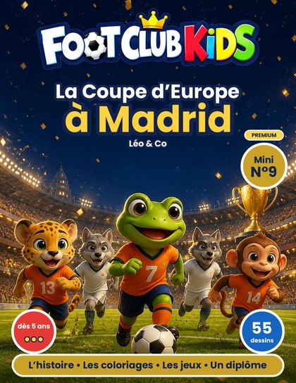 Couverture Mini du N°9, La Coupe d’Europe à Madrid